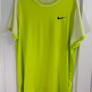 Nike Men's Bright Yellow Dri-FIT Tee